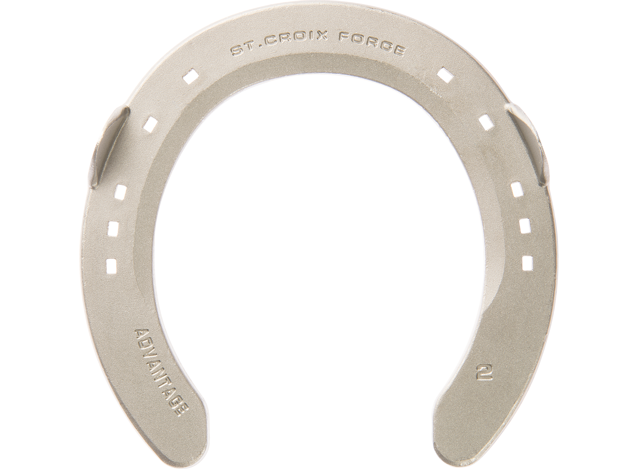 Fer à cheval St.Croix Advantage Aluminium, côté sabot