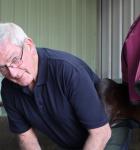 The Australian master farrier Carl O'Dwyer