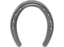 St. Croix Lite Rim horseshoe, bottom view