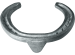St. Croix Rapid Fullered horseshoe, hind, 3D detail