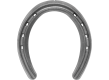 St. Croix Lite Rim horseshoe, bottom view